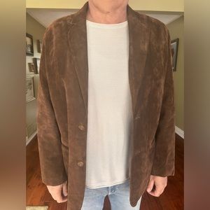Danier Brown Suede Blazer